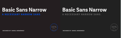 Basic Sans Narrow by @Latinotype. Basic Sans Narrow Complete Family is 88% off until Oct 22.