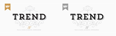 Trend a layered sans serif & slab serif family by Latinotype