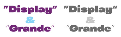 @dizajndesign released Kontrast Grotesk Display & Grande.