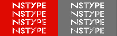 NSType by @superscript2. NS Type specimen is also available.