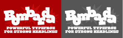 @ParaTypeNews released Bombarda. It’s on sale until Dec 19.