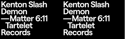 Displaay Type Foundry released Matter and Matter SQ.