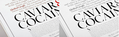 Font ID: What the serif font does Town & Country Magazine use? It’s Calendas by atipo.