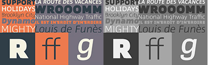 @typofonderie released Prosaic by Aurélien Vret.