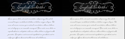 Hiatus‚ a beautiful script font by Stephen Rapp‚ is 30% off till February 15th.