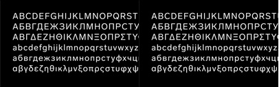 Lab Grotesque by @lettersfromswe now supports Cyrillic and Greek.