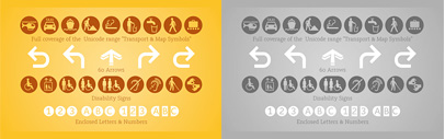 Wayfinding Sans Symbols by Andreas Wohlleben is the perfect addition to Ralf Herrmann’s signage typeface Wayfinding Sans Pro. Introductory offer 50% off till March 2nd.