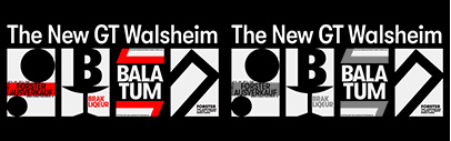 @grillitype released a new version of GT Walsheim. Condensed subfamily and alternate characters for Y‚ a & y were added.