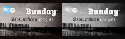 Bunday Slab by Buntype. 85% off until May 5.