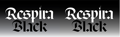 @SharpTypeCo released Respira Black.
