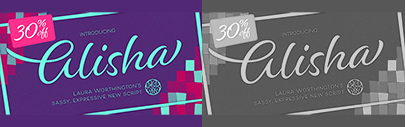 @L_Worthington released Alisha. 30% off till June 15.