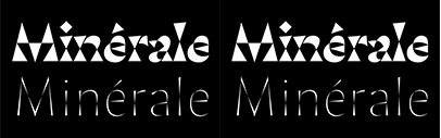 @205tf released Minérale designed by Thomas Huot-Marchand.