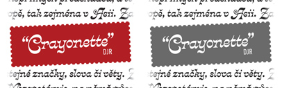 Join @djrrb’s Font of the Month Club! August’s font of the month is Crayonette DJR.