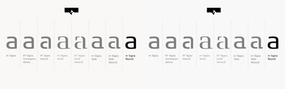 FontFont released FF Signa Round. All FF Signa Round packages and all other FF Signa packages have 50% off only until September 7‚ 2017.