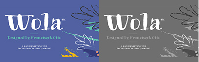 Monotype released Wola. 50% off until September 28.