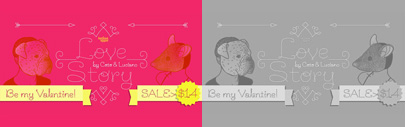 Love Story‚ a very thin handwritten typeface‚ by Latinotype.