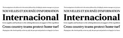 Vanarchiv released Gazeta and Escritura Hebrew.