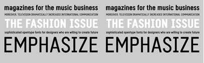 Eef by Falko Grentrup: a typeface influenced by classic geometric typefaces with condensed cuts such as Futura and Trade Gothic.