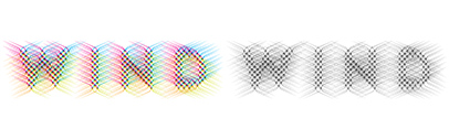 @typotheque released Wind‚ a layered typeface‚ designed by Hansje van Halem. Variable font version is also available.