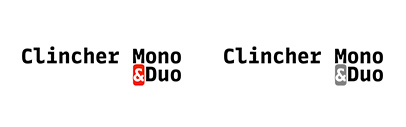 @ParaTypeNews released Clincher Mono and Clincher Duo. Introductary offer: $5 per style.