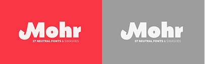 @Latinotype released Mohr designed by Sofia Mohr. Mohr Complete Family is 77% off until May 4.