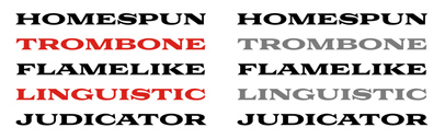 April’s font of Font of the Month Club is Rumpus Extended.