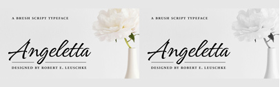 Monotype released Angeletta designed by Rob Leuschke.