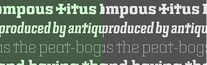 @BarnbrookFonts released Bourgeois Slab.