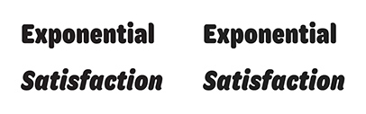@dardenstudio added three new widths to Omnes; Semicondensed‚ Condensed and Narrow.