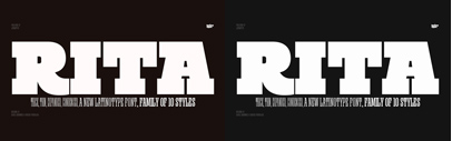 @Latinotype released Rita.