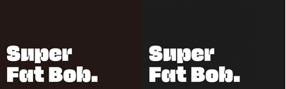 Super Fat Bob by  @jb_morizot was added to @futurefonts.