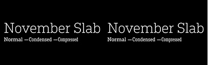 @typotheque released November Slab.