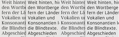 Linotype has released Xenois Serif‚ Xenois Semi‚ and Xenois Sans designed by Erik Faulhaber.