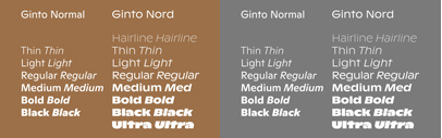@abcdinamo released Ginto Normal and Ginto Nord designed by @sebmclauchlan.