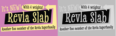 @SchizotypeFonts released Revla Slab.