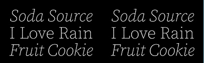 Finally‚ italics were added to Source Serif.