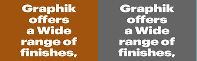 Commercial Type released Graphik Wide.