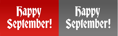 September’s font of Font of the Month Club is Bradley DJR.