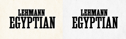 @ParaTypeNews released Lehmann Egyptian.