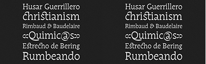 Husar designed by Jorge Morales was added to @futurefonts.