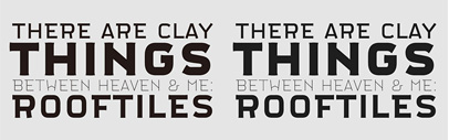 Storm Type Foundry has released Rooftile.