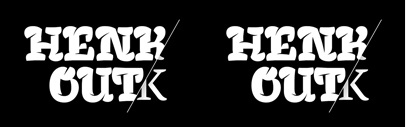 Henk Out designed by Martin Pyšný was added to @futurefonts.