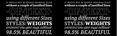 Henk Work designed by Martin Pyšný was added to @futurefonts.
