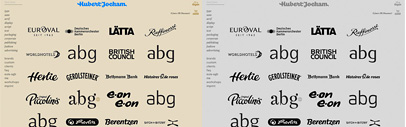 Hubert Jocham’s new website came out. SchokoPro‚ PerfettoPro‚ and Polia are available.