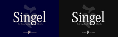 Fontfabric released Singel.