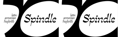 Spindle designed by Gor Jihanian was added to @futurefonts.