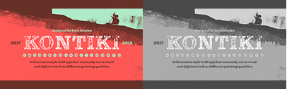 @Floodfonts released Kontiki.