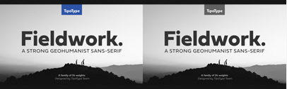TipoType released Fieldwork.