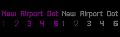A2-Type released New Airport Dot‚ which comes with 5 styles.