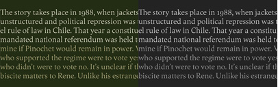 Quant‚ a contrasted serif by Hoftype. Very nice. Quant Light is free.